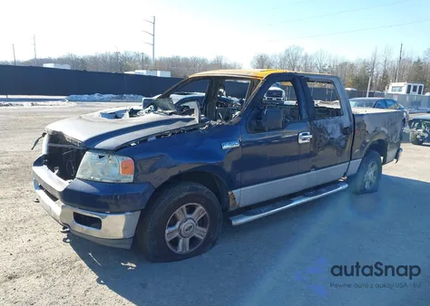 2004 Ford F-150 from USA, damaged, VIN 1FTPW14564KB70995